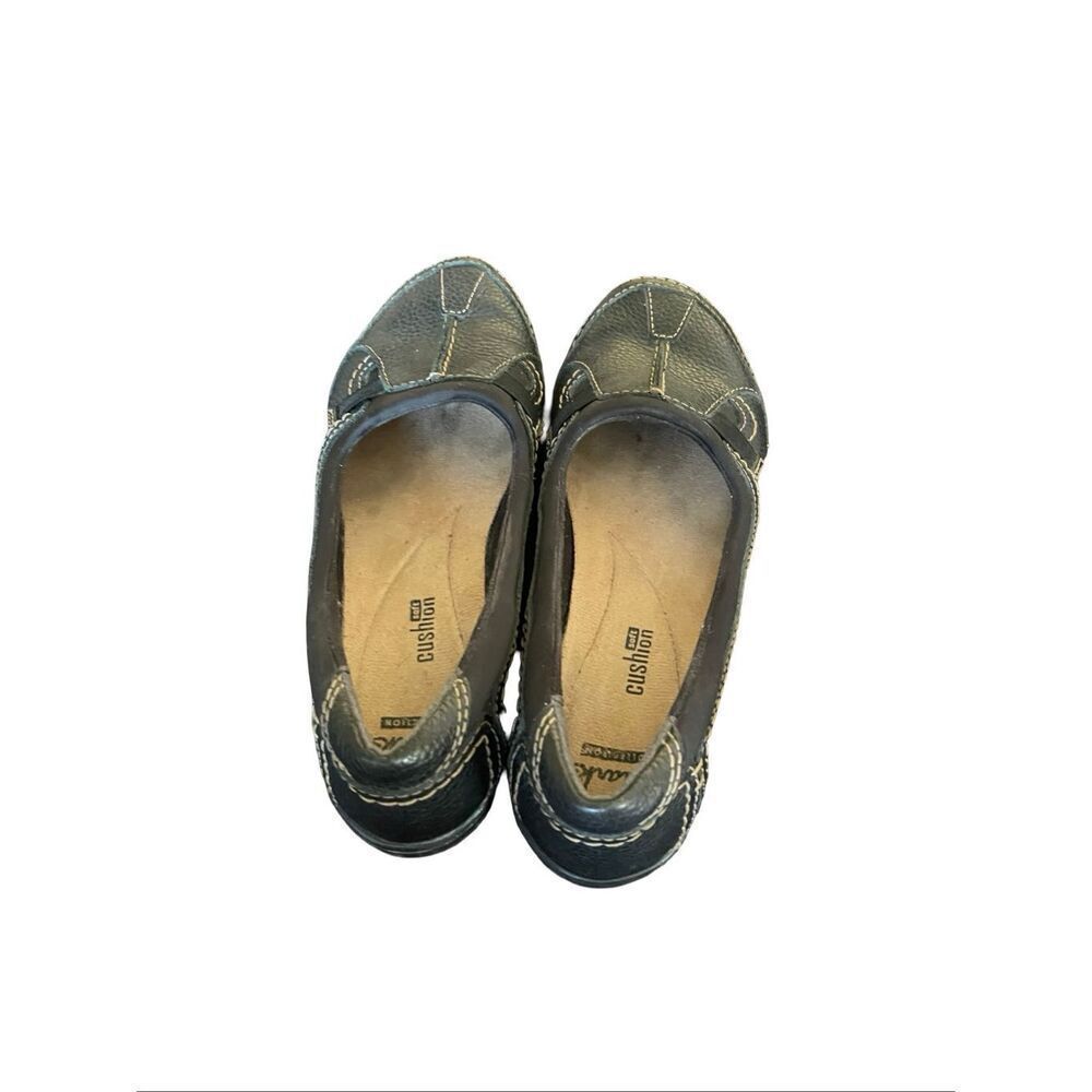 Clark's Womens Black Soft Cushion Evianna Fig Slip On Loafer Flats Size 7.5 - Picture 7 of 13